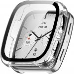 VSECHNONAMOBIL 116129 PC FULL COVER Plastový kryt se sklem pro Amazfit Active 2 (Square) průhledný – Sleviste.cz
