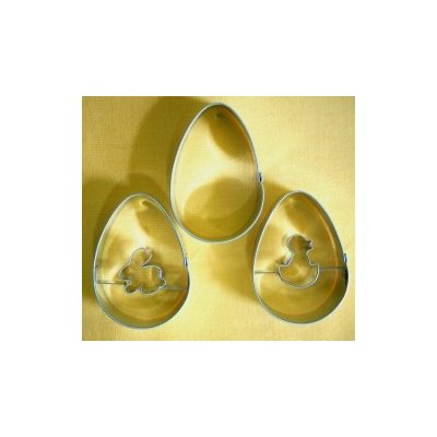 Vykrajovátka - Velikonoční sada VAJÍČKO (kuřátko a zajíc) – Zboží Mobilmania