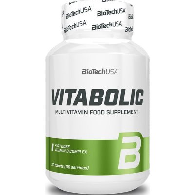BioTechUSA Vitabolic komplexní Multivitamín s minerály 30 tablet – Hledejceny.cz
