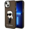 Pouzdro a kryt na mobilní telefon Apple Pouzdro Karl Lagerfeld iPhone 14 Plus Ikonik Karl Lagerfeld černé