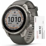 Garmin Fenix 9 Pro 47 mm Solar inReach Titanium Pebble Gray/Silver Gray 010-04338-01 – Zboží Živě