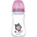 Canpol babies láhev se širokým hrdlem Toys růžová 240ml – Zbozi.Blesk.cz