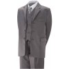 Gorgeous Collection chlapecký společenský oblek komplet 5 dílný šedý