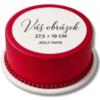 Dortisimo Tisk na jedlý papír A4 0,5 mm (pouze formát jpg a pdf) – Zboží Dáma