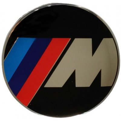 poklička na kolo se znakem "M" o průměru 68mm – Zboží Mobilmania