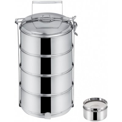 Jídlonosič nerezový + víčka 4x1,3 l, ¤16 cm - Orion – Zboží Dáma