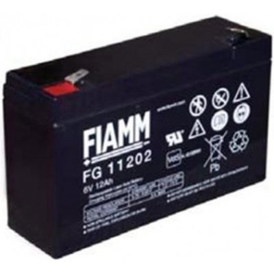 Fiamm FG11202 6V 12Ah – Zboží Mobilmania