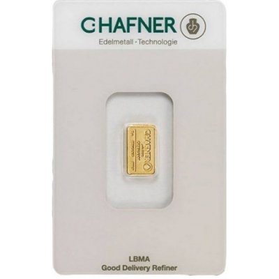 C.Hafner zlatý slitek 1 g – Sleviste.cz