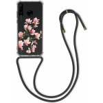 Pouzdro kwmobile Crossbody Huawei P30 Lite s popruhem - magnólie – Zboží Mobilmania