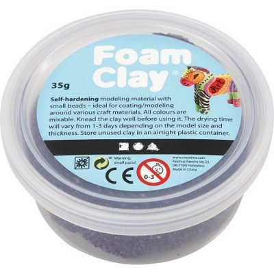 Creative Samotvrdnoucí modelovací hmota Foam Clay FIALOVÁ – Sleviste.cz
