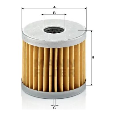 MANN FILTER Vzduchový filtr C 66/1 – Hledejceny.cz