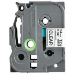 Alternativní páska pro Brother TZ-151 + TZe-151, 24 mm x 8 m, černý tisk + transparentní podklad – Zboží Živě