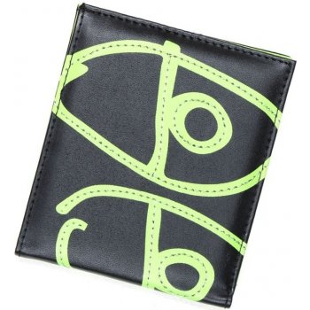 KROOKED EYES BI FOLD green peněženka