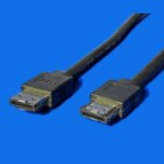 Roline 11.03.1548 Kabel datový eSATA 6 Gb/s, 0,5m – Zboží Mobilmania