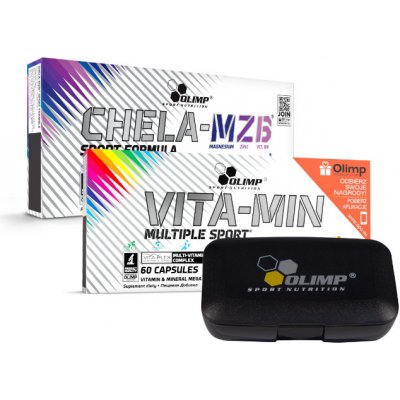 Olimp sport Vitamíny Vita-Min Multiple sport + Chela-MZB 120 kapslí