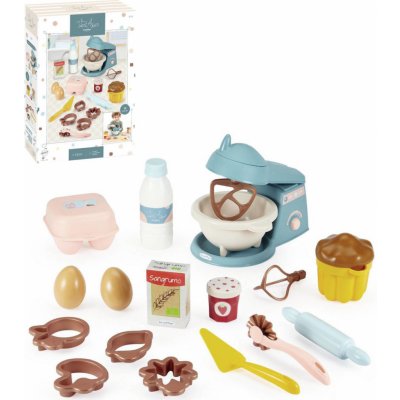 ECOIFFIER Malý cukrář herní set dětský šlehač s nástroji a maketami potravin – Sleviste.cz