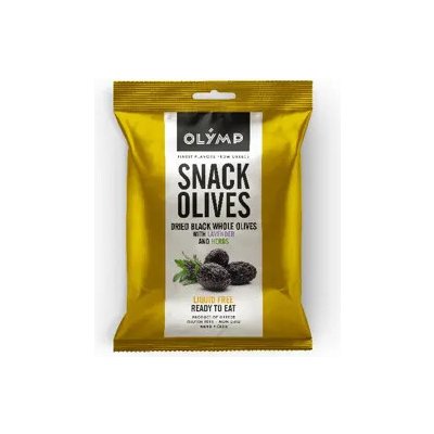 Olymp Sušené černé olivy s levandulí a bylinkami 70 g – Zboží Dáma