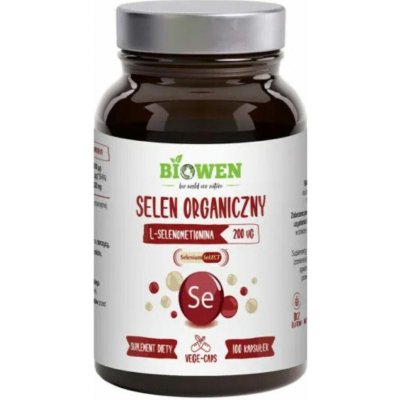 Biowen Organic Selen 200 mcg 100 kapslí – Hledejceny.cz