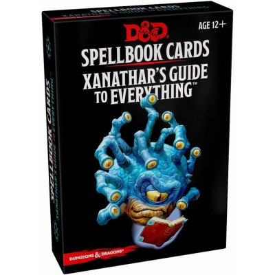 D&D 5th Edition Xanathar's Guide to Everything Spellbook Cards – Zboží Mobilmania
