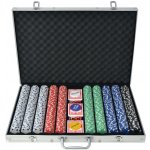 Vidaxl Poker set 1000 – Zboží Mobilmania