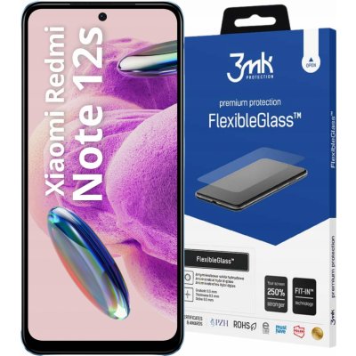 3mk FlexibleGlass Xiaomi Redmi Note 12s Hybrid Glass 5903108525855 – Zboží Živě