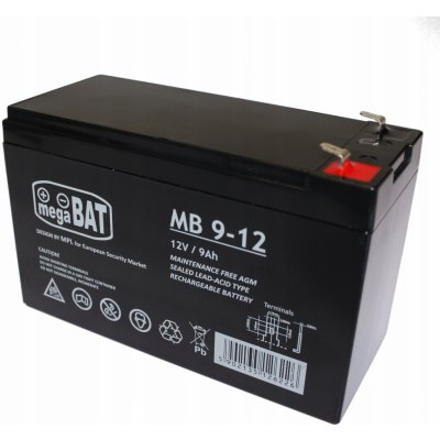 MegaBAT 12V 9Ah – Zboží Živě
