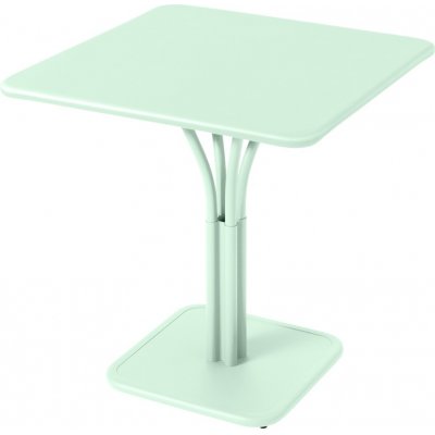 Fermob Luxembourg Pedestal 71 x 71 cm kovový stůl Mátově zelený – Hledejceny.cz
