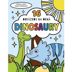 16 obrázkov na okná Dinosaury