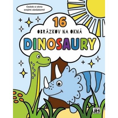 16 obrázkov na okná Dinosaury – Zboží Mobilmania