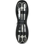 Globos Dámská kožená manikúra s nůžkami Solingen 1601-89 černá kroko – Zboží Dáma