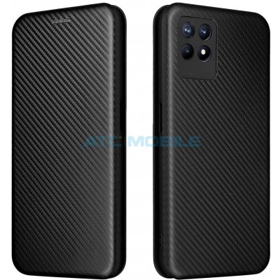 Pouzdro Shield4U Magnetic Realme 8i RMX3151 Carbon Fiber černé – Zboží Živě