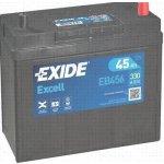 Exide Excell 12V 45Ah 300A EB456 – Sleviste.cz