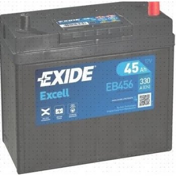 Exide EB455 Excell 12V 45Ah 300A Autobatterie