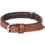 Flamingo Arizona Kožený obojek s pěnovou výplní – Zboží Mobilmania