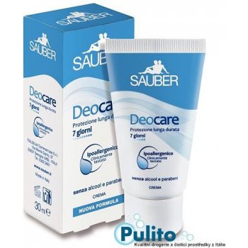 Sauber Deocare Ipoallergenico hypoalergenní krémový deodorant 30 ml
