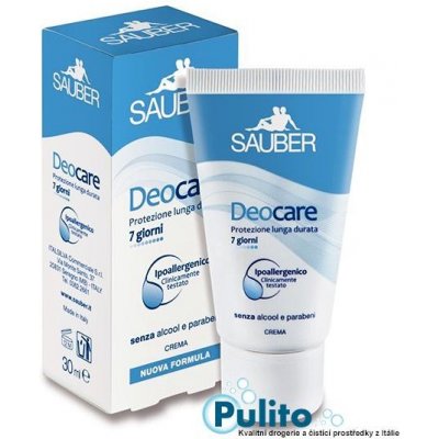 Sauber Deocare Ipoallergenico hypoalergenní krémový deodorant 30 ml