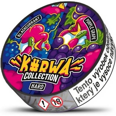 Kurwa Collection nikotinové sáčky blackcurrant purple grape 18 mg 20 sáčků – Zboží Dáma