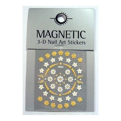 Magnetic Nail Samolepky na nehty 3D 486 – Zboží Mobilmania