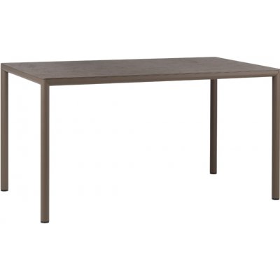 Nardi zahradní stůl Piave 140 x 80 cm Hnědý – Hledejceny.cz