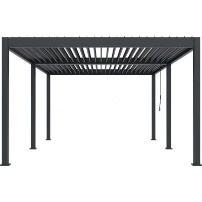 ROJAPLAST INTRO DUO 6 x 4 m volně stojící, antracit – Zboží Mobilmania