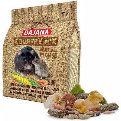 Dajana Country Mix Rat and Mouse 0,5 kg – Zboží Mobilmania