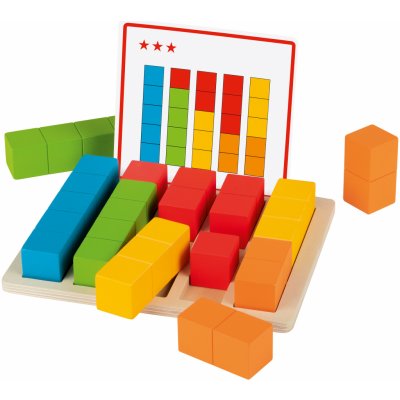 Montessori Playtive duhová motorická hračka (Čísla) – Zbozi.Blesk.cz