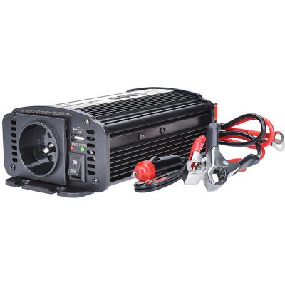 Solight IN06 300W 12V DC 230 VAC USB výstup | Zboží Auto