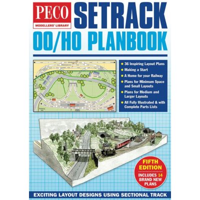 Peco Plány kolejišť pro SETRACK H0 STP-00 – Zboží Mobilmania