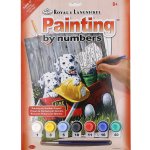 Malování podle čísel Dalmatini u červeného hydrantu – Zboží Dáma