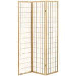 Autronic Paraván 3 dílný EF-E803 NAT – Zboží Dáma