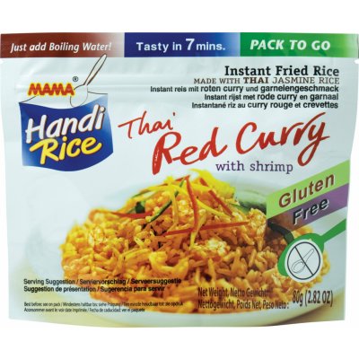 MAMA Handi rice instant. rýže s červenými kari krevetový 80 g – Zboží Dáma