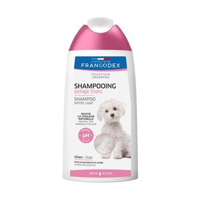 Francodex Šampon bílá srst pro psy 250 ml