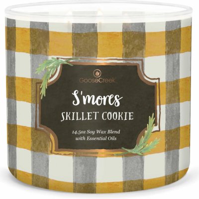 Goose Creek Candle S'mores Skillet Cookie 411 g – Zboží Mobilmania
