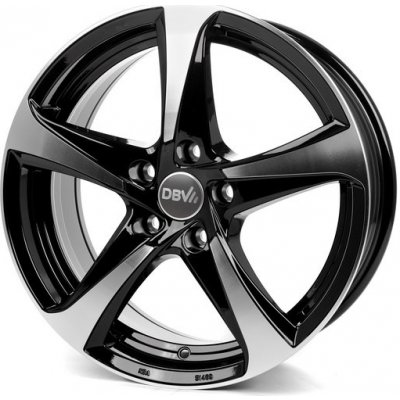 DBV 5SP 001 8x18 5x114,3 ET40 black polished